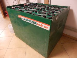 Repasovaná batéria 48V, 630Ah, 860kg, kapacita 30kWh, bezproblémová záloha RD